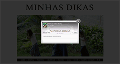 Desktop Screenshot of minhasdikas.com